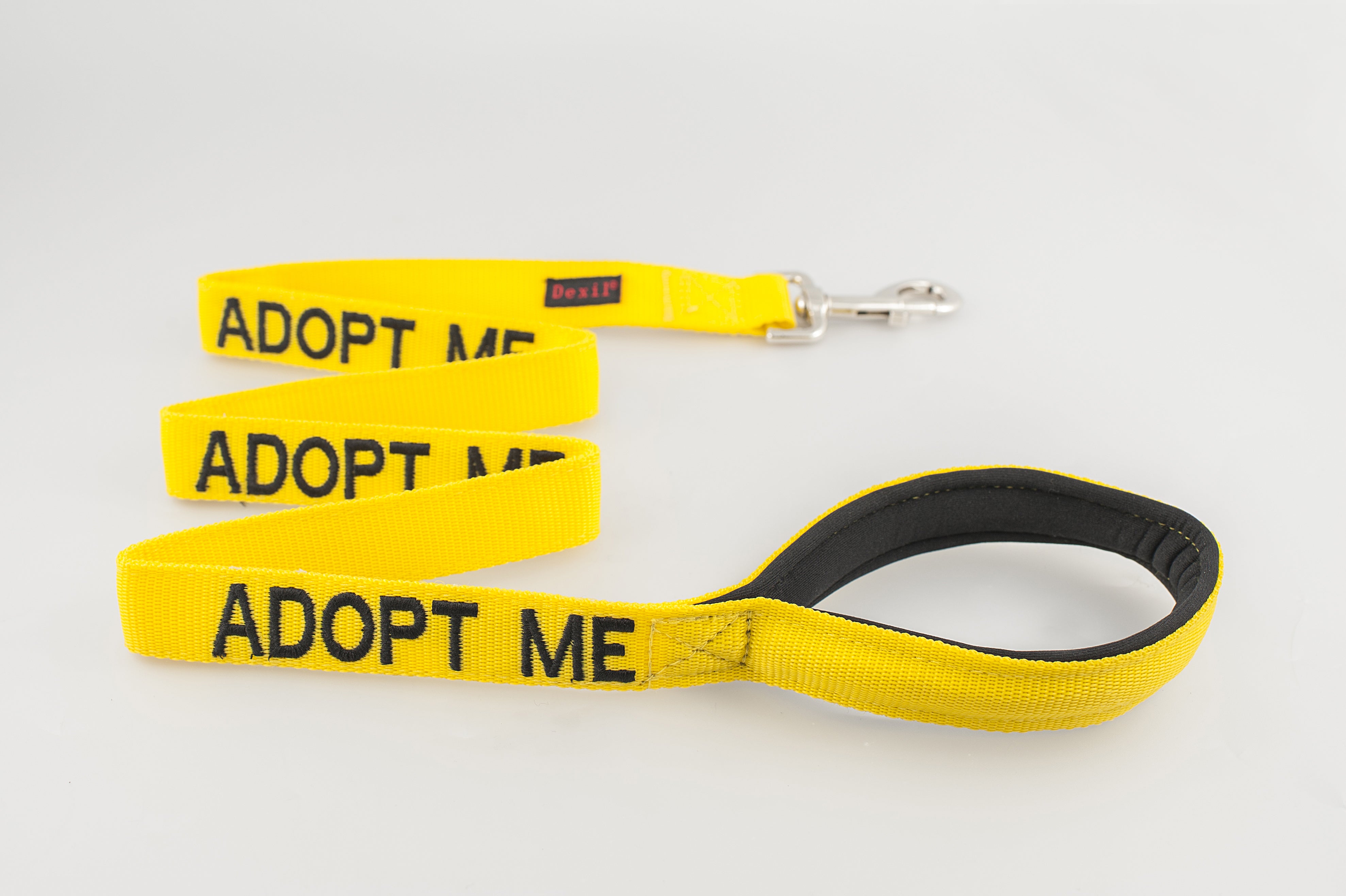 PWHAOO Adopt Me Hundeleine – Nylon-Leinenhülle Mit Aufdruck, 6x12 Cm, Mit Druckknöpfen