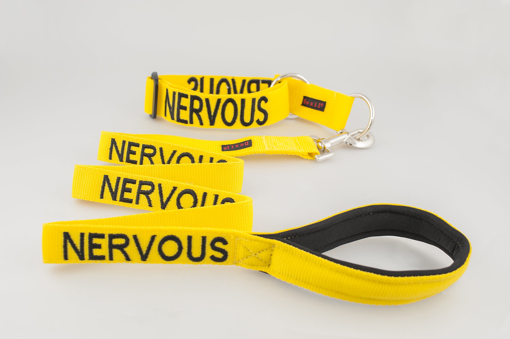 Double ended nervous dog lead online